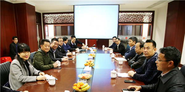 楊文龍董事長會見中國食品發(fā)酵工程研究院院長蔡木易一行