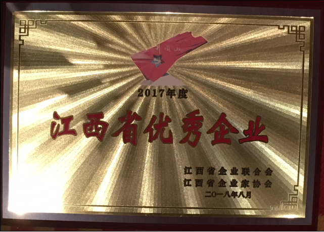 楊文龍董事長榮膺“江西省優秀企業家”