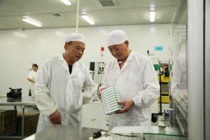 楊文龍董事長(zhǎng)蒞臨仁和制藥視察指導(dǎo)工作