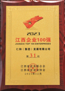 仁和集團(tuán)連年入圍江西企業(yè)100強(qiáng)