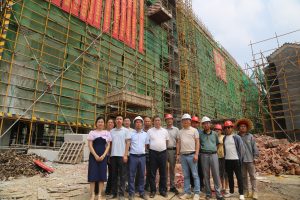 仁和藥都里中藥生態(tài)項(xiàng)目順利封頂